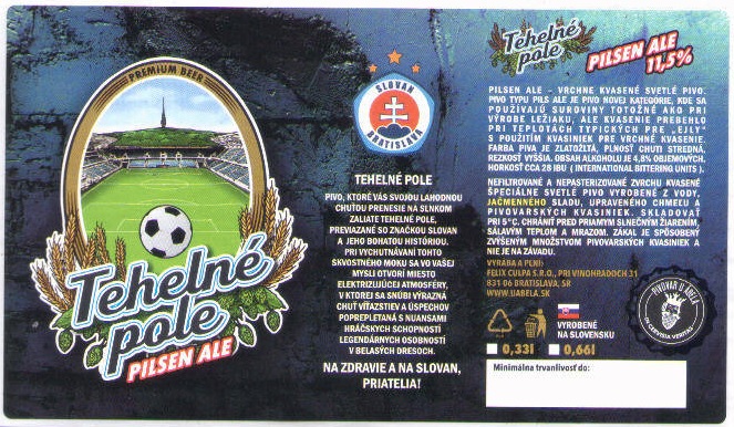 Slovan - Tehelne pole