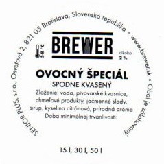   sudovka Ovocny special 