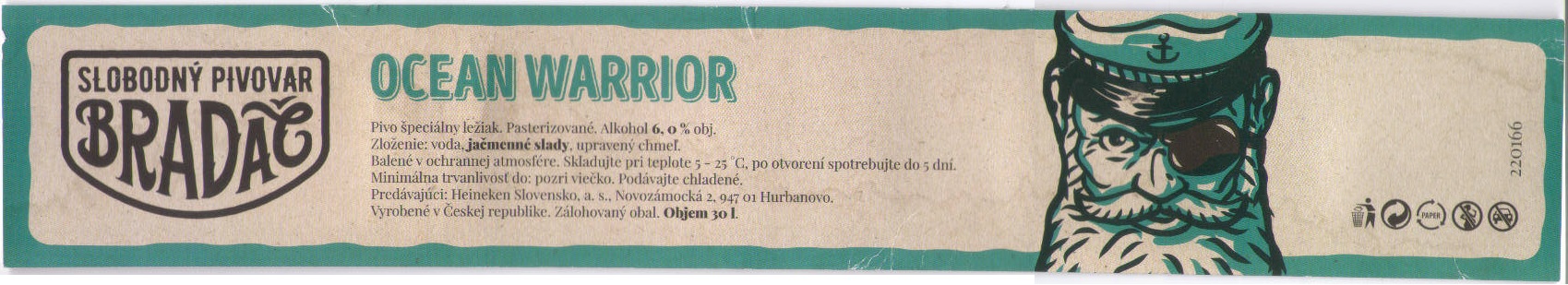  sudovka Ocean Warrior