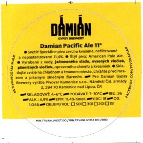  sudovka Pacific Ale