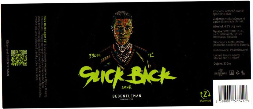 Slick Back Lager