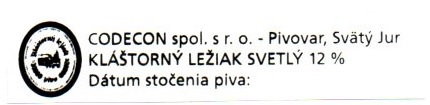 Klastorny leziak vycapny svetly 12% 1