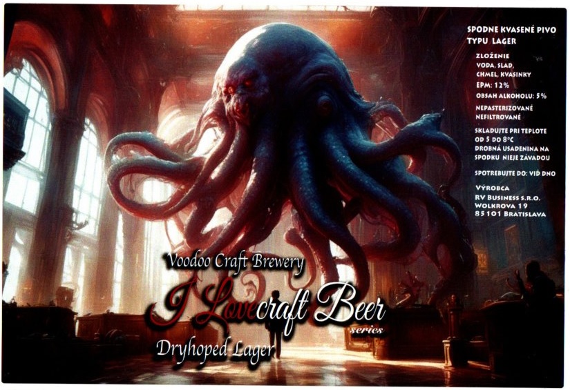 J. Lovecraft Beer - Dryhoped Lager