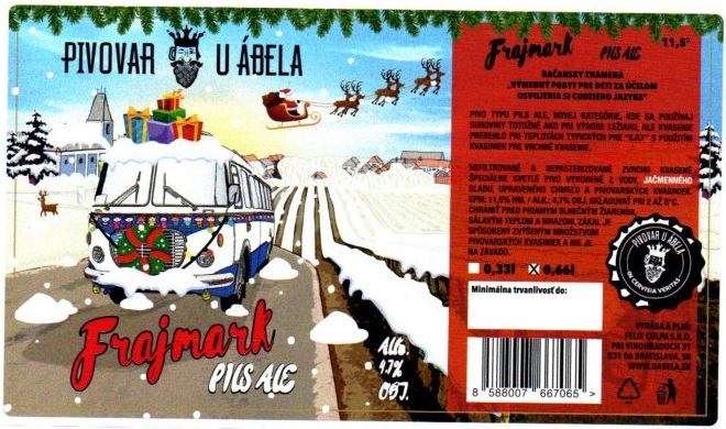 Frajmark 5 vianocna