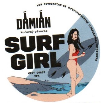  pípovka Surf Girl