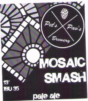 Mosaic Smash - čiernobiela