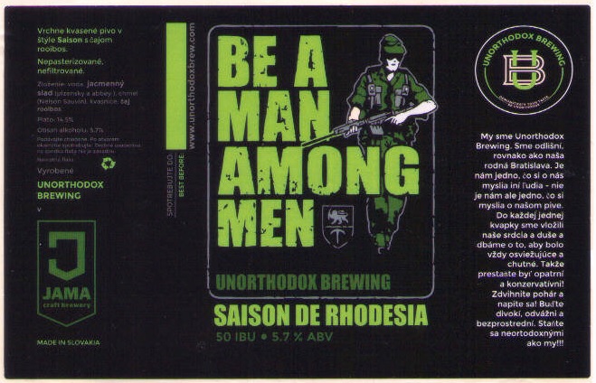 Be a Man Among Men 1