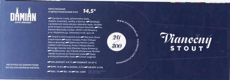 Vianočný Stout 0,33l