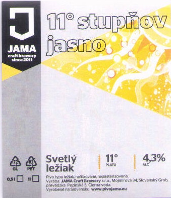 11 stupnov jasno