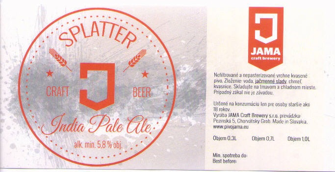 Splatter 05 - India Pale Ale