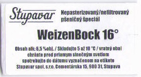 WeizenBock - sudovka