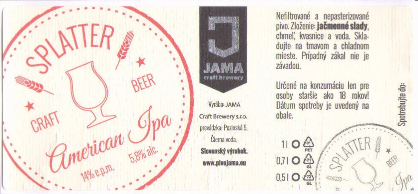 Splatter 04 - India Pale Ale
