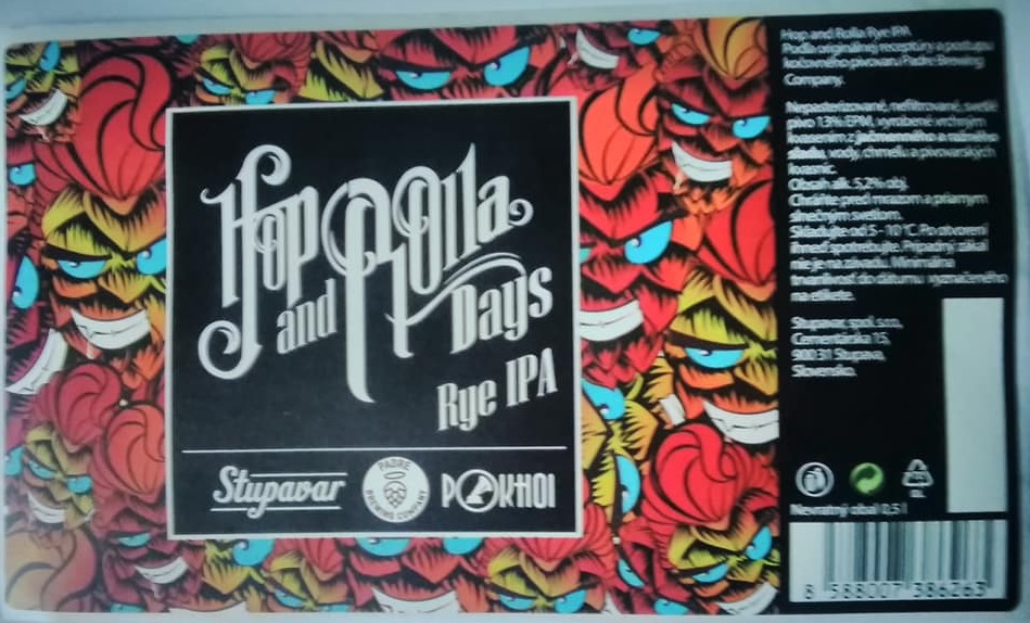 Hop and Rolla 3 Rye Ipa (obrázok z internetu)