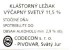 Klastorny leziak vycapny svetly 11,5% 2